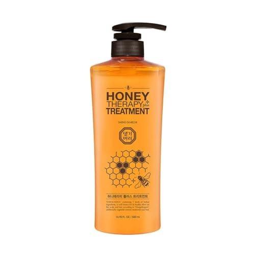 Daeng Gi Meo Ri Professional Honey Therapy Treatment – Feuchtigkeitsspendende Haarkur mit 4 Pflegestoffen für strahlendes Haar, 500 ml