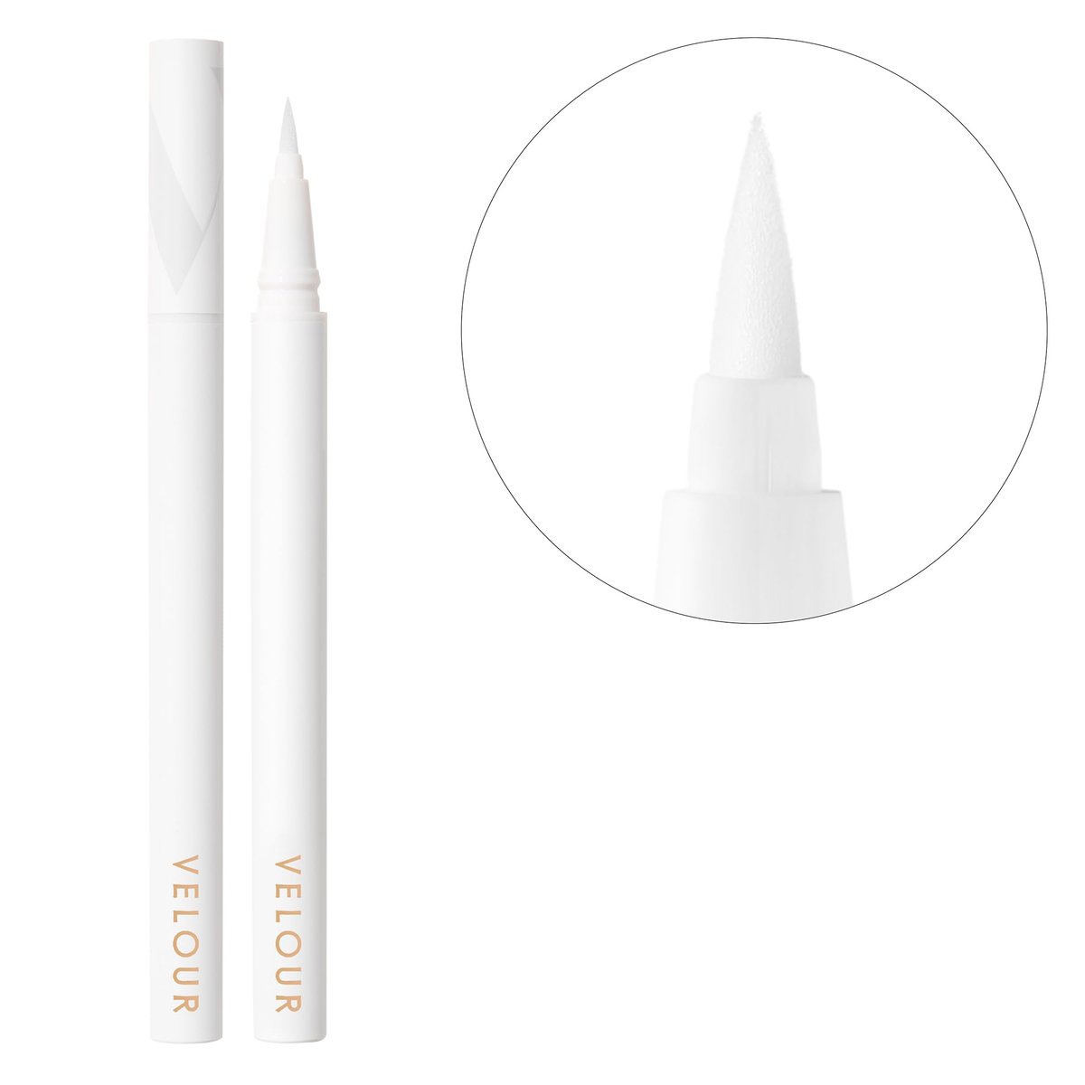 Velour Lashes Glue & Go Pen – Transparenter Wimpernklebestift mit Präzisionsspitze, anfängerfreundlich, trocknet klar, dermatologisch getestet