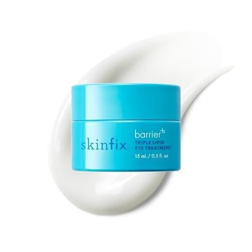 Skinfix Triple Lipid Eye Treatment – 0,5 fl oz – Augenkonturcreme – Strafft sichtbar, entlüftet und glättet die Augenpartie – Nicht komedogen – Duftfrei – Vegan, tierversuchsfrei