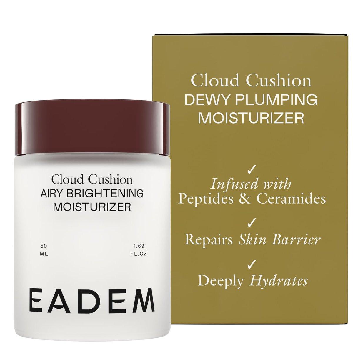 EADEM Cloud Cushion Gesichtscreme – Feuchtigkeitscreme mit Peptiden und Ceramiden für die Hautbarriere, 1,69 oz
