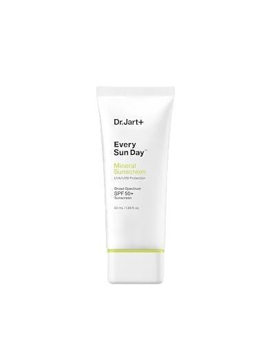 Dr.Jart+ Every Sun Day Mineral Sonnenschutz SPF 50+ für das Gesicht mit Zinkoxid | Koreanische Hautpflege | Reisegröße, 1,69 Fl Oz
