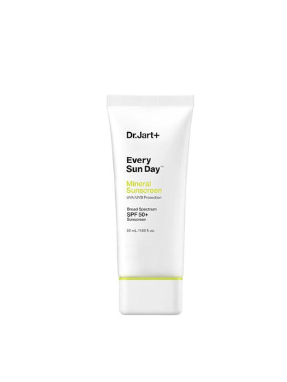 Dr.Jart+ Every Sun Day Mineral Sonnenschutz SPF 50+ für das Gesicht mit Zinkoxid | Koreanische Hautpflege | Reisegröße, 1,69 Fl Oz