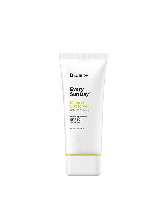Dr.Jart+ Every Sun Day Mineral Sonnenschutz SPF 50+ für das Gesicht mit Zinkoxid | Koreanische Hautpflege | Reisegröße, 1,69 Fl Oz