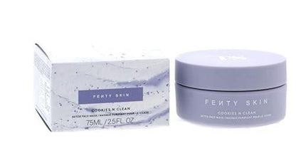 Fenty Skin Cookies N Clean Whipped Clay Pore Detox Maske mit Salicylsäure + Aktivkohle 75 ml