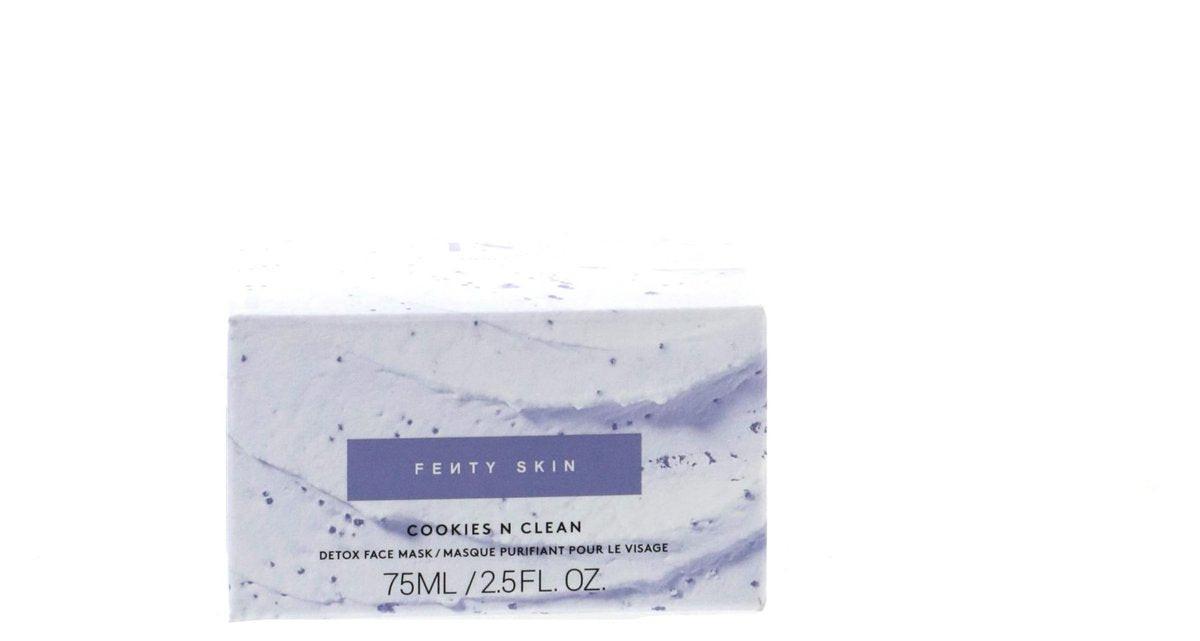 Fenty Skin Cookies N Clean Whipped Clay Pore Detox Maske mit Salicylsäure + Aktivkohle 75 ml
