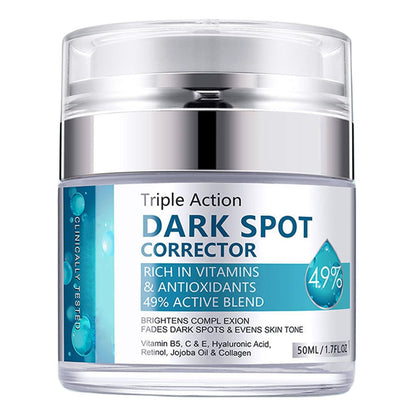LAIKME Dunkle-Flecken-Entferner für Gesicht und Körper, Anti-Flecken-Creme gegen Altersflecken, Sonnenflecken, Melasma und Sommersprossen für Frauen und Männer
