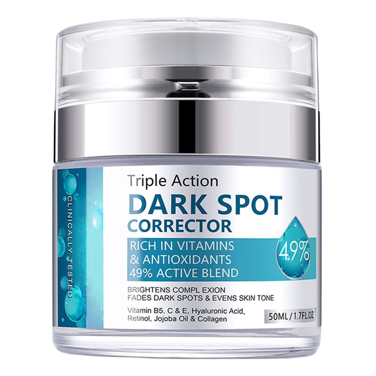 LAIKME Dunkle-Flecken-Entferner für Gesicht und Körper, Anti-Flecken-Creme gegen Altersflecken, Sonnenflecken, Melasma und Sommersprossen für Frauen und Männer
