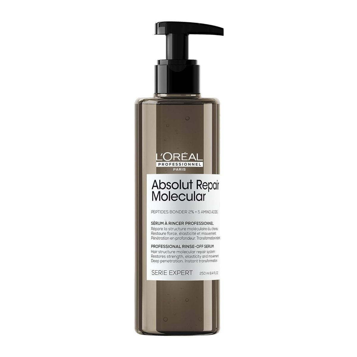 L'Oréal Professionnel Paris Absolut Repair Molecular Rinse Off Hair Serum – Tiefenpflege für geschädigtes Haar, repariert Schäden und stellt die Stärke wieder her