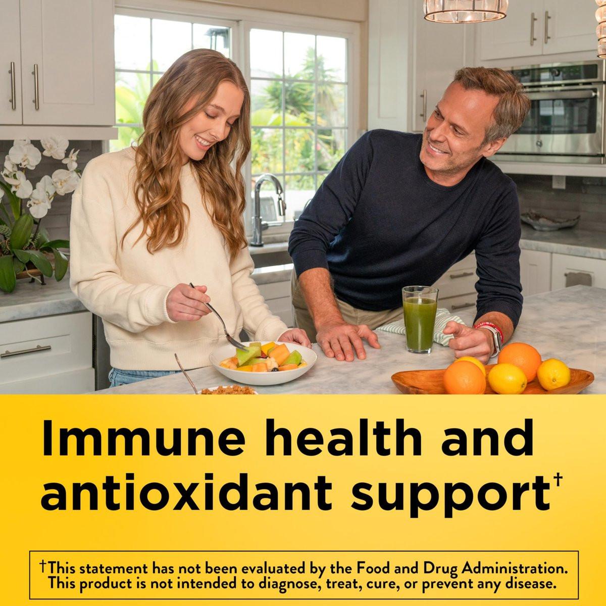 Nature Made Vitamin C 1000 mg pro Portion – Immununterstützung für Erwachsene, 80 Gummibärchen, 20-Tage-Vorrat