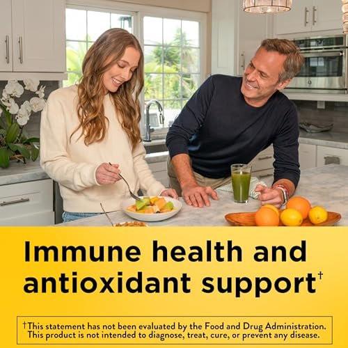 Nature Made Vitamin C 1000 mg pro Portion – Immununterstützung für Erwachsene, 80 Gummibärchen, 20-Tage-Vorrat