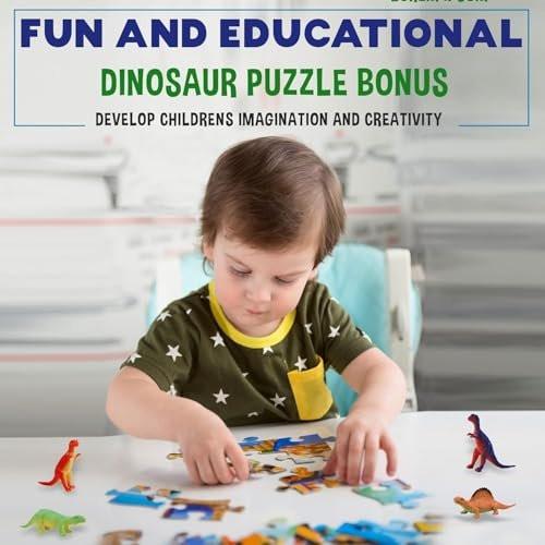 Badeier für Kinder mit Überraschungsspielzeug und Dinosaurier-Puzzle – Set mit 9 organischen Dino-Ei-Badeiern mit reichhaltigem Schaum, Geburtstagsgeschenke für Kinder