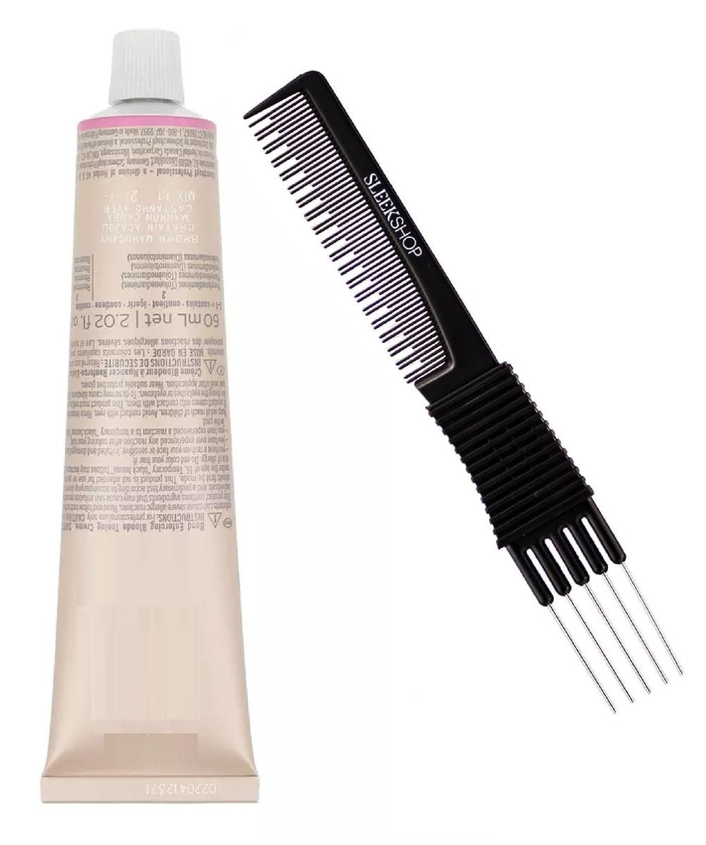Sleekshop Comb + Blonde Toning - ICE Schwarzkapf IGORA Royal Blonde Toners für Haaraufheller, 2023-2024 Version