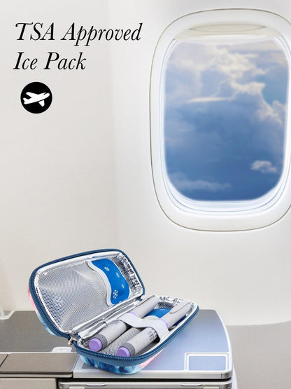 Leng Ke Kühlpacks, TSA-geprüfte Kühlpacks für Insulin-Reisekühltasche (4er-Pack)