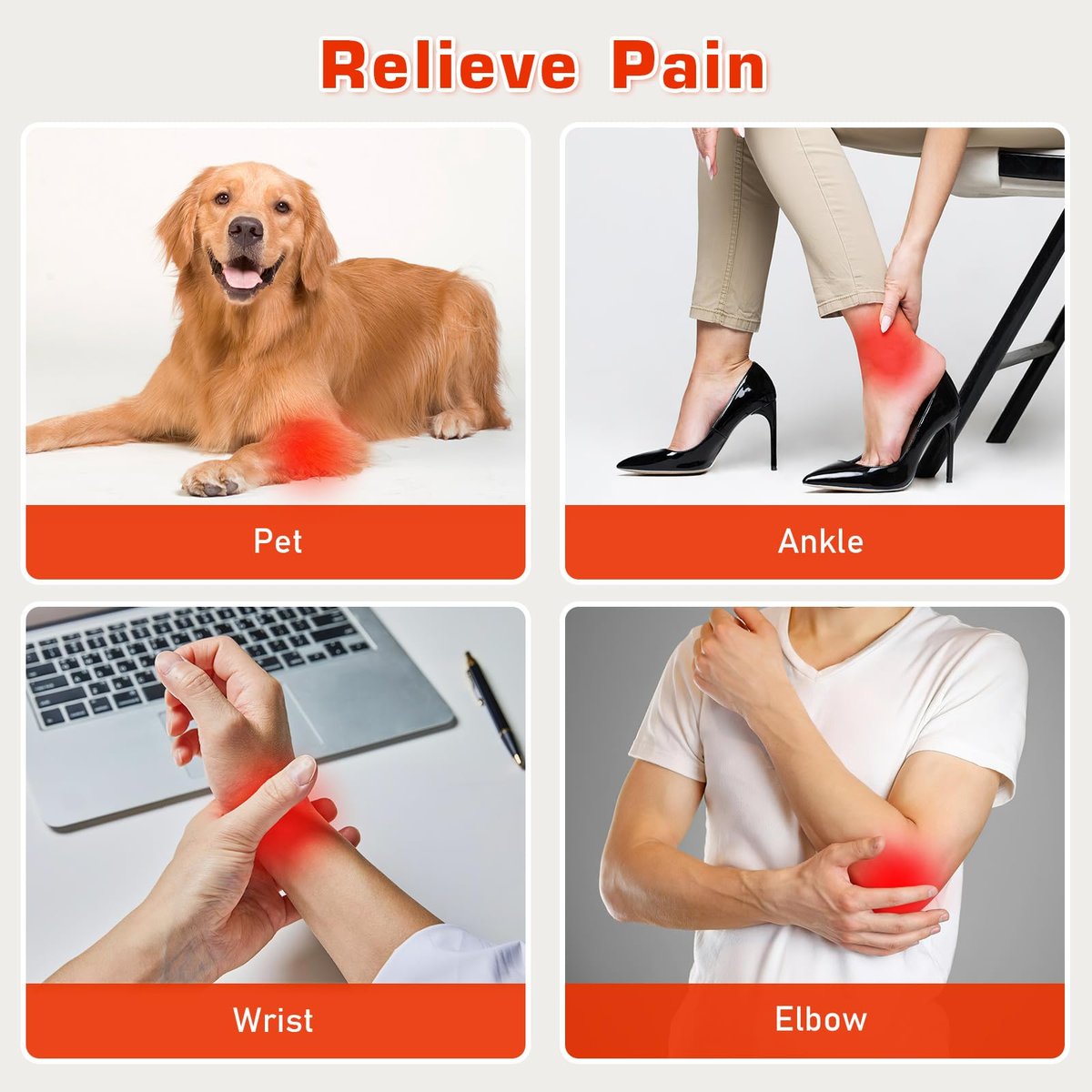 Rotlicht-Therapie-Gürtel für den Hals – Nahinfrarot-Lichttherapie-Gürtel, tragbarer Infrarot-Nackenwickel mit Timer, zur Kinnstraffung und Schmerzlinderung, für Nacken, Hände, Handgelenke, Beine, Geschenk für Frauen und Männer