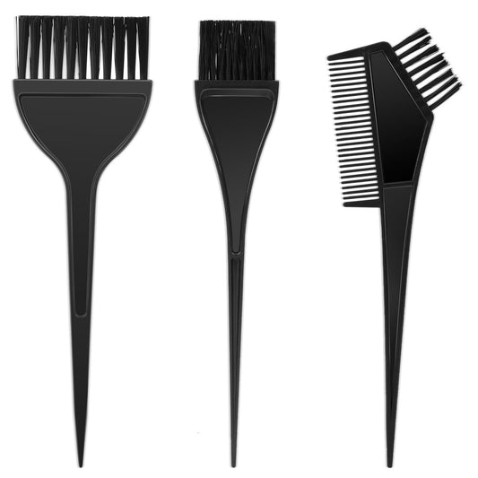 3-teiliges professionelles Salon-Haarfarben-Applikator-Set - Pinsel-Set zum Färben und Tönen