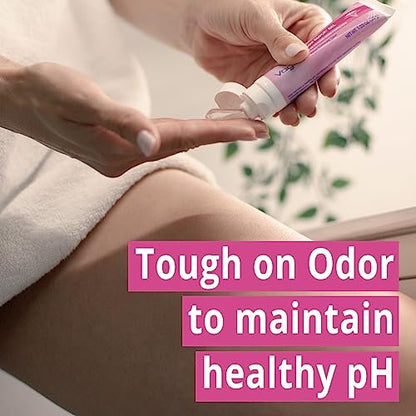 Vagisil Odor Block Gel mit Hyaluronsäure für die Vaginalgesundheit, gynäkologisch getestet, hypoallergen, 29,8 g (1 Stück)
