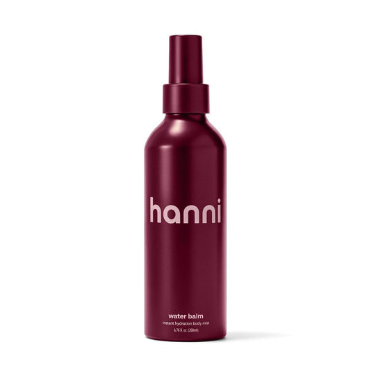 HANNI Water Balm Hydrating Body Mist – Feuchtigkeitsspray mit Hyaluronsäure für alle Hauttypen, Lotion-Ersatz, 200 ml