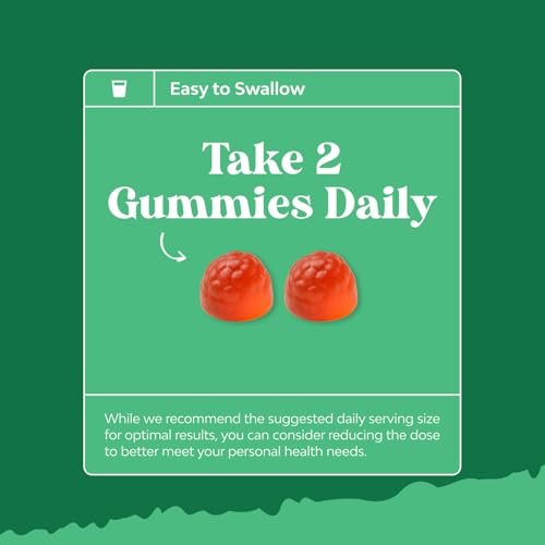 Teen Multivitamin Gummis 12-17 – Gummivitamine für Teenager für bessere Haut, Immunstärke, Stimmung & Energie – Nahrungsergänzung für Mädchen & Jungen mit Zink, Magnesium, Vitamin A, C, D & E – 60 Stück