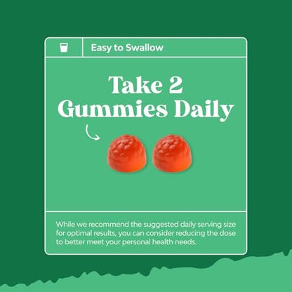 Teen Multivitamin Gummis 12-17 – Gummivitamine für Teenager für bessere Haut, Immunstärke, Stimmung & Energie – Nahrungsergänzung für Mädchen & Jungen mit Zink, Magnesium, Vitamin A, C, D & E – 60 Stück