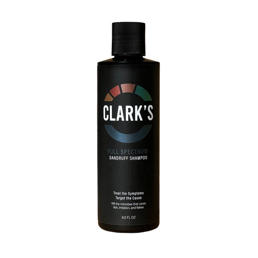 Clark's Medicated Dandruff Shampoo mit 0,5% Kohlenteer, 3% Salicylsäure & 1,5% Schwefel – Vollspektrum-Formel gegen Schuppen und Juckreiz – 237 ml