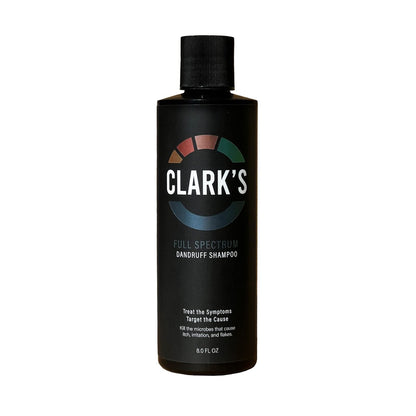Clark's Medicated Dandruff Shampoo mit 0,5% Kohlenteer, 3% Salicylsäure & 1,5% Schwefel – Vollspektrum-Formel gegen Schuppen und Juckreiz – 237 ml