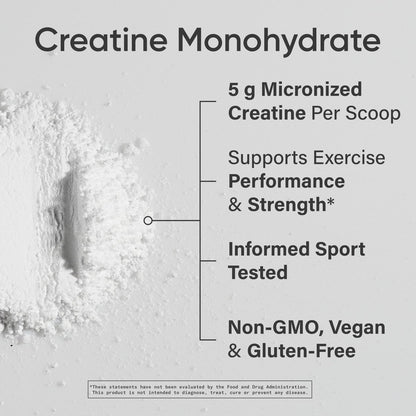 Sports Research Creatin-Monohydrat – 5 g mikronisiertes Creatin für Muskelaufbau, Leistungssteigerung und Erholung – 300 g (10,58 Unzen)