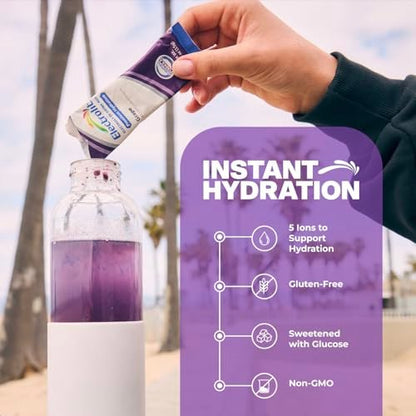 Electrolit Elektrolyte Pulver-Päckchen, 6er-Pack mit Geschmacksvariationen – Hydrationsgetränk für Sport & Alltag, glutenfrei