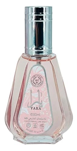 Ard Al Zaafaran Yara Eau de Parfum für Damen – 1,7 Unzen (50 ml) – Blumig-pudriger Duft