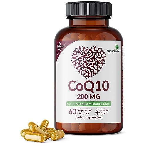 Futurebiotics CoQ10 200 mg – Energie für die Zellen, 60 vegane Kapseln