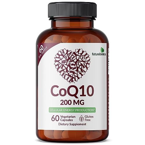 Futurebiotics CoQ10 200 mg – Energie für die Zellen, 60 vegane Kapseln