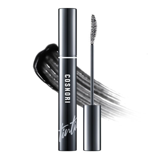COSNORI Wimpern Tönungs Serum 01 Deep Black - Koreanisches Wimpern-Boost getöntes Serum – Augenbrauen-Wachstumsverstärker für längere und dichtere Wimpern – Wimpernlifting-Essential - Vegan, reizfrei 0,3 fl.oz / 9g (Schwarz)