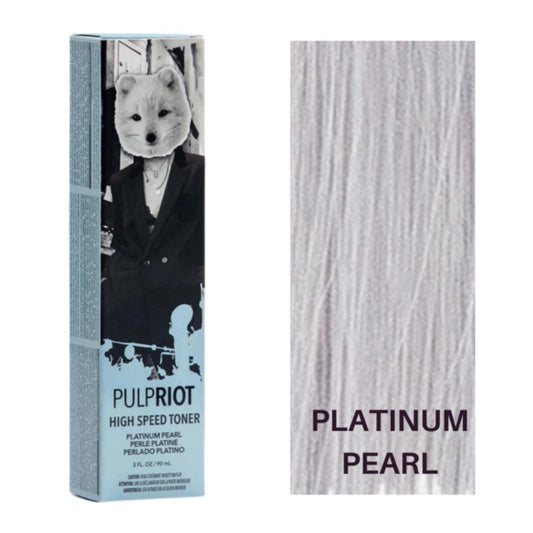 Pulp Riot High Speed Toner Platinum Perl 3 oz – Professioneller Haartoner für kühle Blondtöne