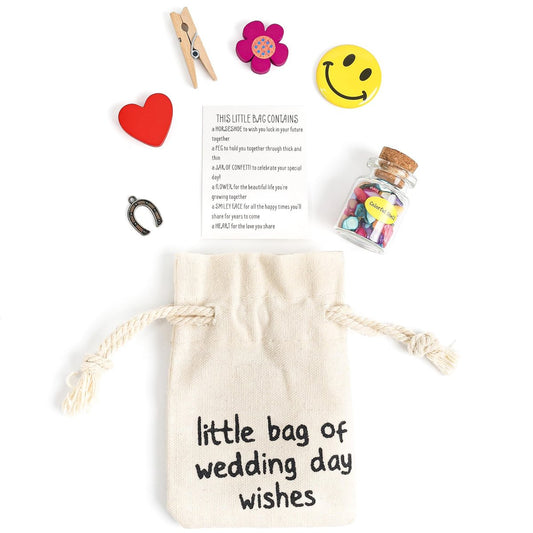 Süßes Hochzeitsgeschenk für die Braut von der besten Freundin - Brautgeschenk, Hochzeitskarte, Hochzeits-Segen-Souvenir, schönes Andenken für Hochzeitsreisende am Hochzeitstag