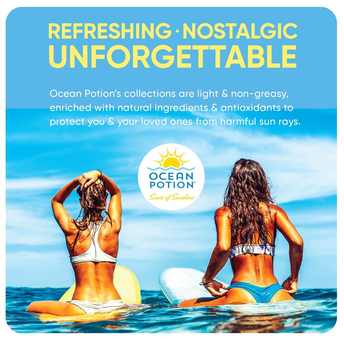 Ocean Potion After Sun Gel – Kühlendes Sonnenbrandgel mit Lidocain, Menthol, Aloe Vera und Teebaumöl, 240 ml