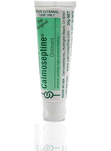 Calmoseptine Salbe – Beruhigendes Menthol bei Hautirritationen, 20 g Reisegröße