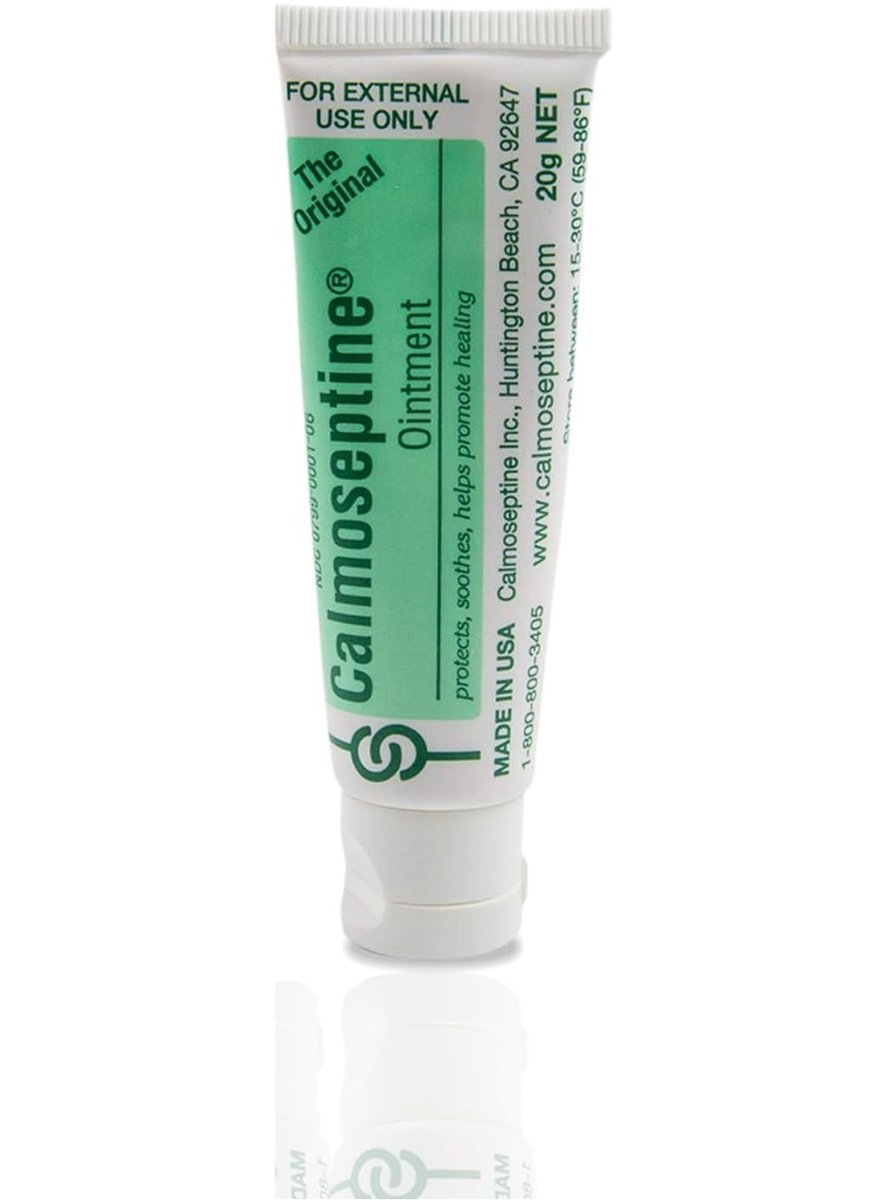 Calmoseptine Salbe – Beruhigendes Menthol bei Hautirritationen, 20 g Reisegröße