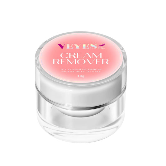 VEYES INC Creme-Wimpernentferner für Wimpernverlängerungen 10g – Sanfter Wimpernkleber-Entferner für Profis & Salon, Pfirsichduft
