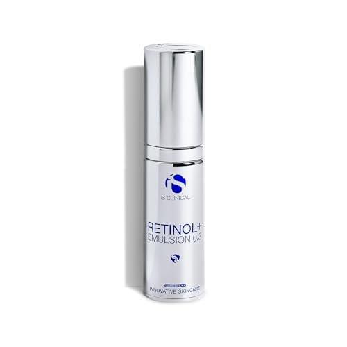 iS Clinical Retinol+ Emulsion 0,3 – Anti-Aging Gesichtscreme zur Reduzierung von feinen Linien und Fältchen, für einen ebenmäßigen Teint