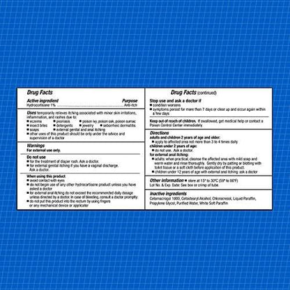 CareAll Hydrocortison 1% Creme, 28g Tube (4er-Pack) - Maximale Stärke gegen Juckreiz und Rötungen bei Insektenstichen, Ekzemen, Psoriasis, Giftefeu, Gifteiche und Giftsumach