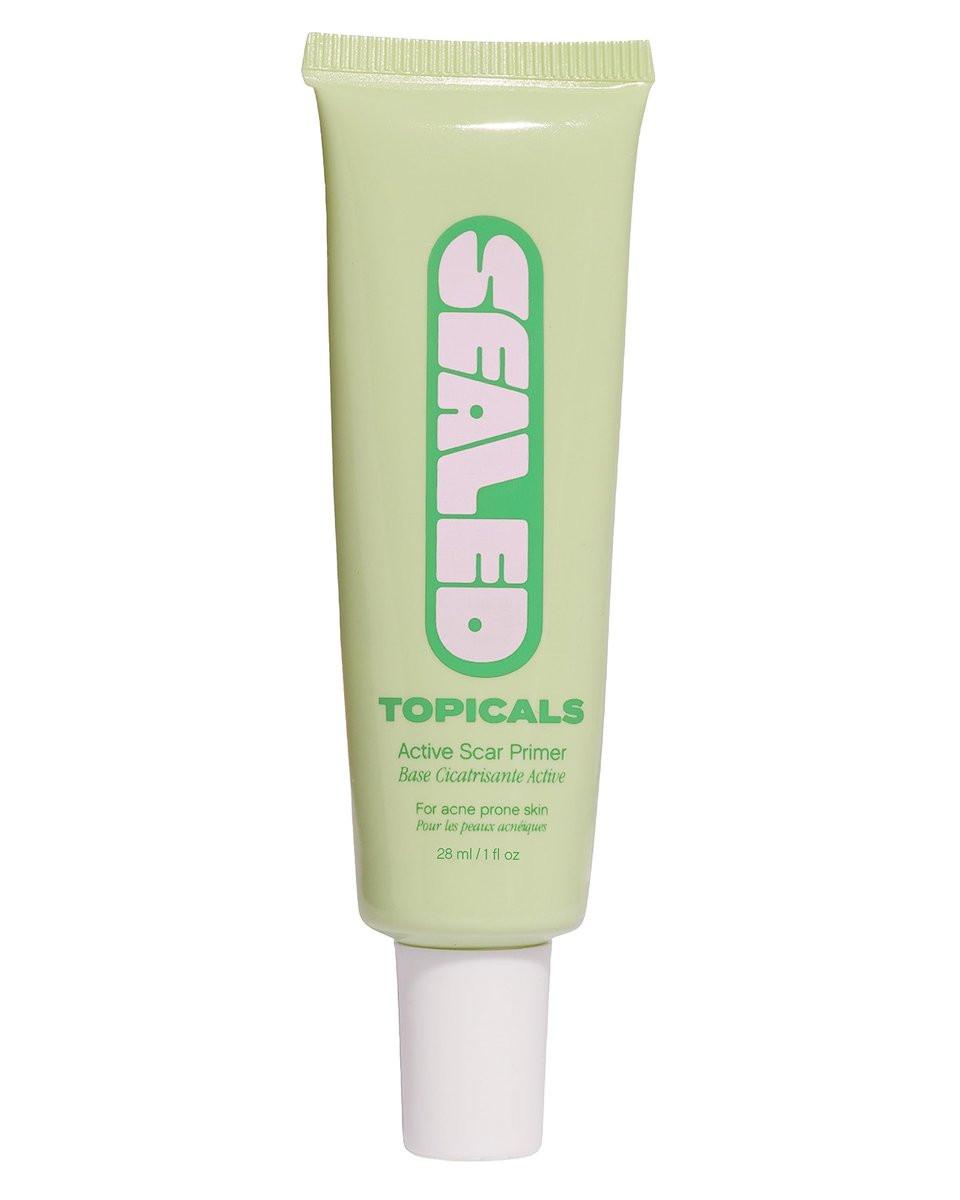 Topicals Sealed Active Scar Filling Primer für zu Akne neigende Haut – Füllt Narben, Poren, Pickel und Trockenheit – Mit Retinol und Salicylsäure – 30 ml