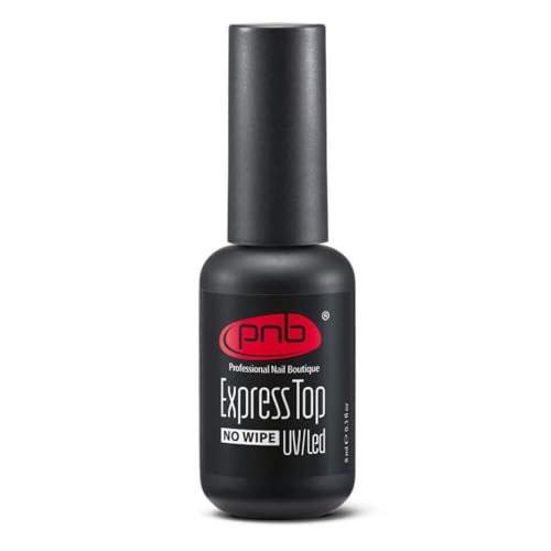 PNB Express Top Gel Nagellack 8 ml – Hochglänzender Überlack für langanhaltende Nail-Art