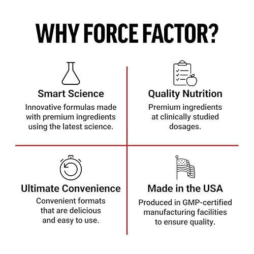 Force Factor DHEA 25mg – Hormonhaushalt & Stimmungsunterstützung für Frauen und Männer, vegan, nicht-GVO, 100 Kapseln