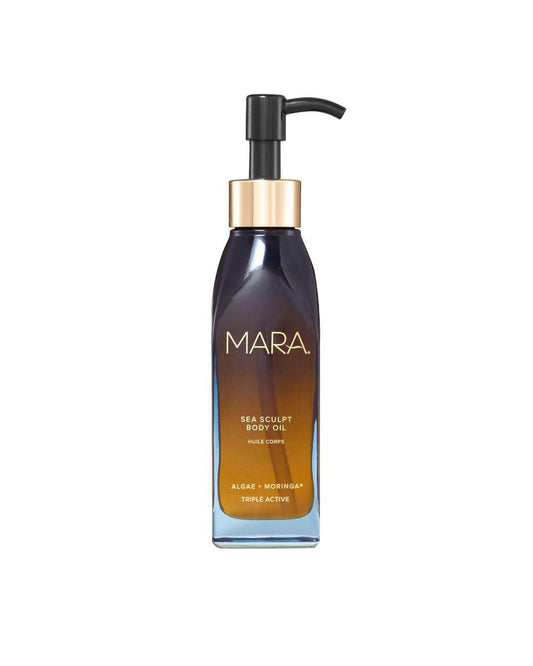 MARA Sea Sculpt Körperöl – Straffendes & feuchtigkeitsspendendes Körperöl mit Algen, Moringa & Squalan – Verbessert das Erscheinungsbild von Cellulite, strafft und glättet die Haut (120 ml)