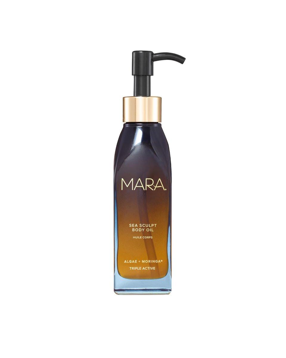 MARA Sea Sculpt Körperöl – Straffendes & feuchtigkeitsspendendes Körperöl mit Algen, Moringa & Squalan – Verbessert das Erscheinungsbild von Cellulite, strafft und glättet die Haut (120 ml)