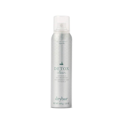 Drybar Detox Clear Invisible Trockenshampoo Spray – Absorbiert leichte Öle, hinterlässt sauberes und erfrischtes Haar mit weichem, transparentem Finish – Für alle Haartypen – Blanc Duft – 107 ml