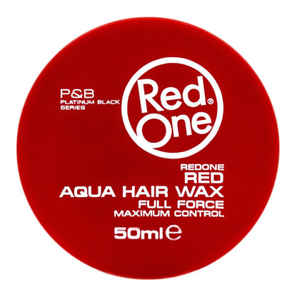 Redone Haarstyling Aqua Wax - 50 ml Reisegröße | Ultra-Halt Haargel mit Erdbeerduft | Für maximale Kontrolle bei Männern und Frauen