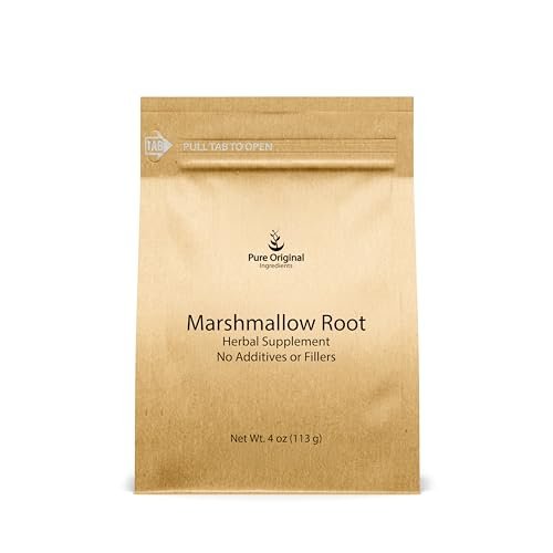 PURE ORIGINAL INGREDIENTS Marshmallow Root Extrakt (4 oz), Pulver, Pflanzliches Nahrungsergänzungsmittel