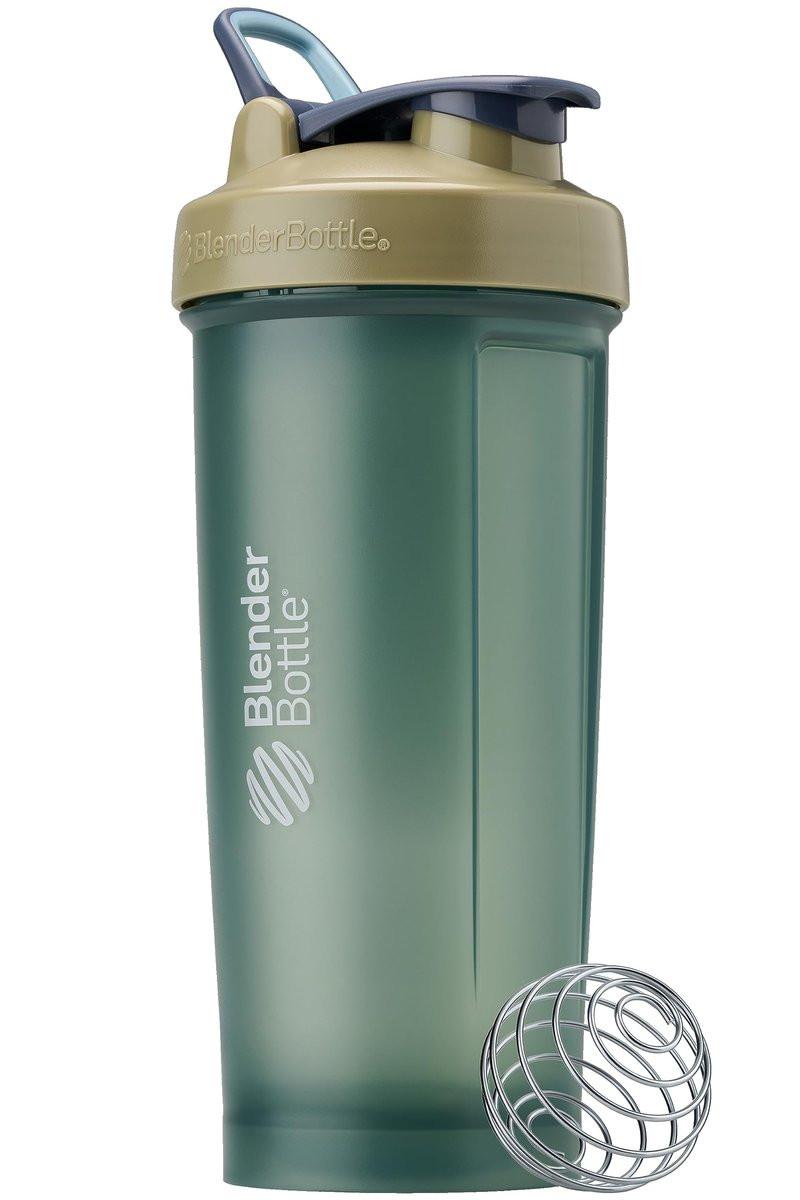 BlenderBottle Classic V2 Shaker Flasche – Ideal für Proteinshakes und Pre-Workout, 28 oz (828 ml), Vollton Tan