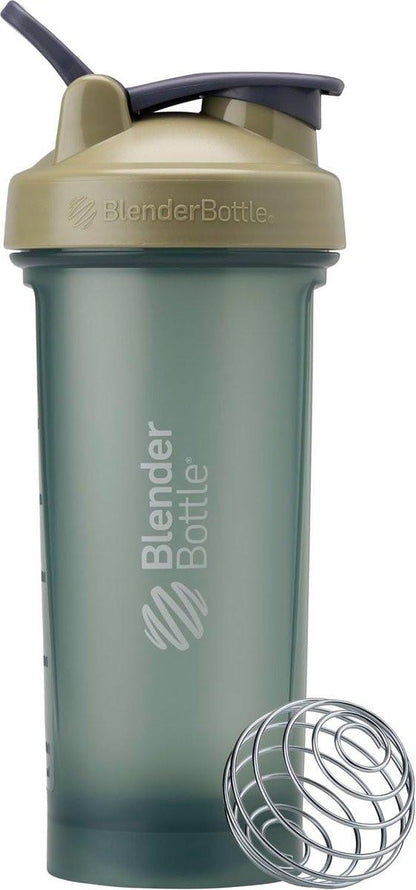 BlenderBottle Classic V2 Shaker Flasche – Ideal für Proteinshakes und Pre-Workout, 28 oz (828 ml), Vollton Tan
