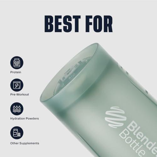 BlenderBottle Classic V2 Shaker Flasche – Ideal für Proteinshakes und Pre-Workout, 28 oz (828 ml), Vollton Tan